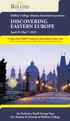 DISCOVERING EASTERN EUROPE