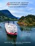 2018 VOYAGES. discover america s most all-inclusive river cruise line SAVE UP TO $2,400 PER STATEROOM SEE PAGE 99 FOR DETAILS