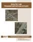 ROUTE 146 TRANSPORTATION STUDY EXECUTIVE OFFICE OF TRANSPORTATION OFFICE OF TRANSPORTATION PLANNING