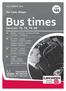 Bus times. Services: 75, 76, 78, 80. The Fylde Villager. From 30 March Leaflet. 75 Preston - Kirkham - Poulton-le-Fylde - Thornton - Fleetwood