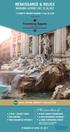 Plus your choice of: RENAISSANCE & RELICS BARCELONA TO ATHENS OCT , NIGHTS ABOARD MARINA FROM $3,299 GRAND AMENITY COLLECTION
