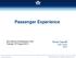 Passenger Experience. Anne Carnall Fast Travel IATA. Star Alliance Ambassadors Club Tuesday 18 th August 2015