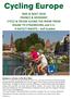 BIKE & BOAT 2018 FRANCE & GERMANY CYCLE & CRUISE ALONG THE RHINE FROM MAINZ TO STRASBOURG and V.V. 8 DAYS/7 NIGHTS Self Guidedopti