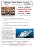 From only $2,599 Per Person Twin Share, Inside Cabin