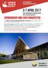 3-7 April Perth Convention & Exhibition Centre Perth, Western Australia