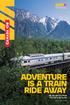 ADVENTURE IS A TRAIN RIDE AWAY. We can get you there. The rest is up to you. Trademark owned by VIA Rail Canada Inc.
