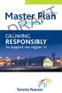 DRAFT. Master Plan RESPONSIBLY GROWING to support our region. Summary