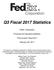 Q3 Fiscal 2017 Statistics