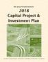 New Jersey Turnpike Authority 2018 Capital Project & Investment Plan