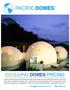 ECOLIVING DOMES PRICING