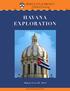 HAVANA EXPLORATION March 22 to 29, 2014