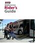 Mobility Services. Rider s Guide