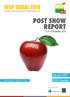 POST SHOW REPORT November 2016