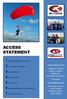 CHARITY SKYDIVING ACCESS STATEMENT