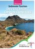 Discover. Indonesia Tourism. Investment