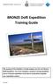 BRONZE DofE Expedition Training Guide