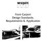 Front Carport Design Standards, Requirements & Application