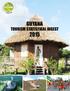GUYANA TOURISM STATISTICAL DIGEST 2015