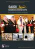 Under the Patronage of H.R.H Prince Saud Bin Abdul Muhsin Al Saud Governor of Hail Province, Saudi Arabia BUSINESS AVIATION EXPO