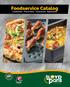 Foodservice Catalog. Cookware Pizza Pans Ovenware Bakeware. LloydPans