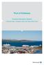 Port of Kirkenes. Terminal Information Booklet Industrial Quay, Hurtigrute Quay and Deep Water Quay