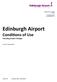 Edinburgh Airport Conditions of Use