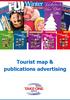 Tourist map & publications advertising