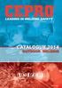 LEADING IN WELDING SAFETY CATALOGUE 2014 OUTDOOR WELDING. Versie 14/01