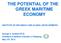 THE POTENTIAL OF THE GREEK MARITIME ECONOMY INSTITUTE OF DIPLOMACY AND GLOBAL DEVELOPMENTS
