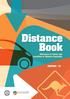 Distance Book. Distances to towns and localities in Western Australia. edition 13
