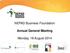 NEPAD Business Foundation. Annual General Meeting. Monday, 18 August 2014
