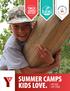SUMMER CAMPS KIDS LOVE. ANY AGE, ANY STAGE.