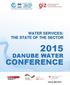 WATER SERVICES: THE STATE OF THE SECTOR