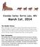 Klondike Derby Battle Lake, MN. March 1st, 2014