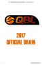 2017 QUEENSLAND BASKETBALL LEAGUE - OFFICIAL DRAW V2