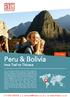 Peru & Bolivia. Inca Trail to Titicaca. 18 Days. t: e: w: