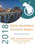 Pacific NorthWest Economic Region. 28th Annual Summit. Spokane, Washington July 22-26