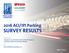 SURVEY RESULTS ACI/IPI Parking. March Airports Council International-North America and International Parking Institute