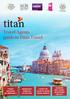Travel Agents guide to Titan Travel