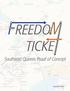 FREEDOM TICKET. Southeast Queens Proof of Concept. December 2015
