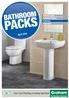 BATHROOM PACKS. Heating & Spares Plumbing & Plastics Bathrooms Renewables. April Your Local Plumbing & Heating Specialist