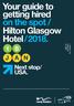 getting hired on the spot / Hilton Glasgow Hotel / N Next stop/ USA.