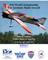FAI World Championship For Aerobatic Model Aircraft