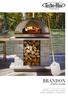 BRANDON PIZZA OVEN INSTALLATION GUIDE AND OWNER S MANUAL
