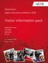 Visitor information pack