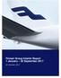 Finnair Group Interim Report 1 January 30 September 2017