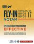 EFFECTIVE NOTAM KOUN SPECIAL FLIGHT PROCEDURES 09/08 NORMAN, OK