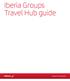 Iberia Groups Travel Hub guide