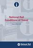 National Rail Conditions of Travel. From 11 March 2018