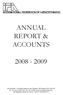 ANNUAL REPORT & ACCOUNTS
